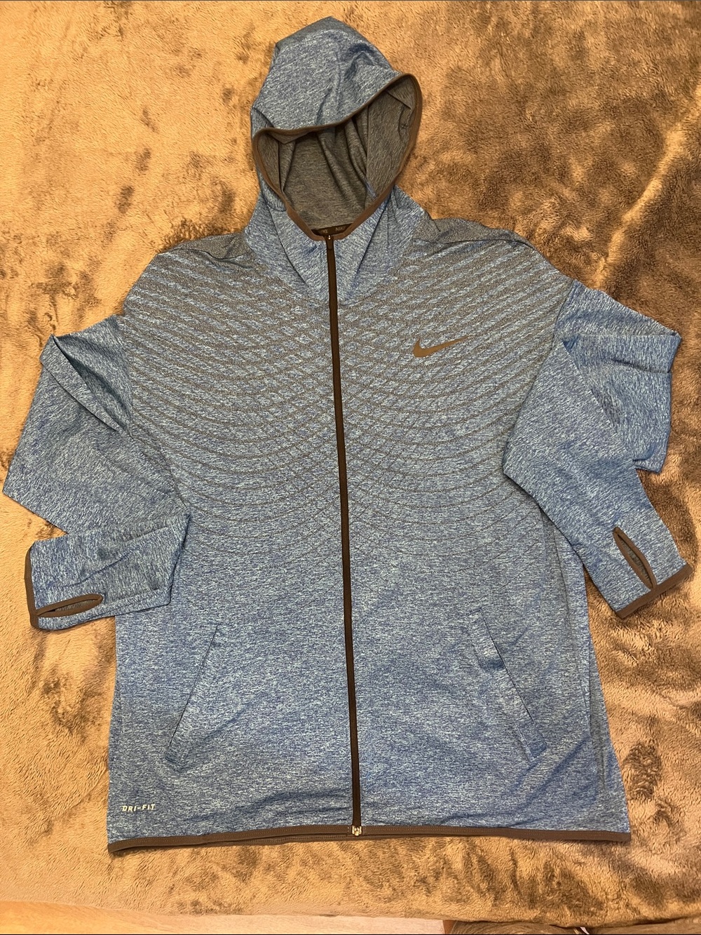 Nike Dri-FIT Full Zip Hoodie – Men’s XXL